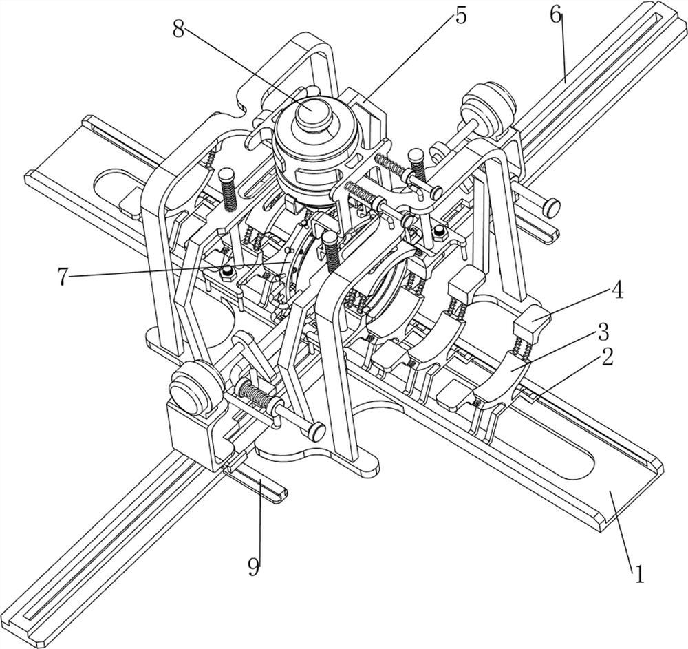 Auxiliary welding equipment for petroleum pipeline machining