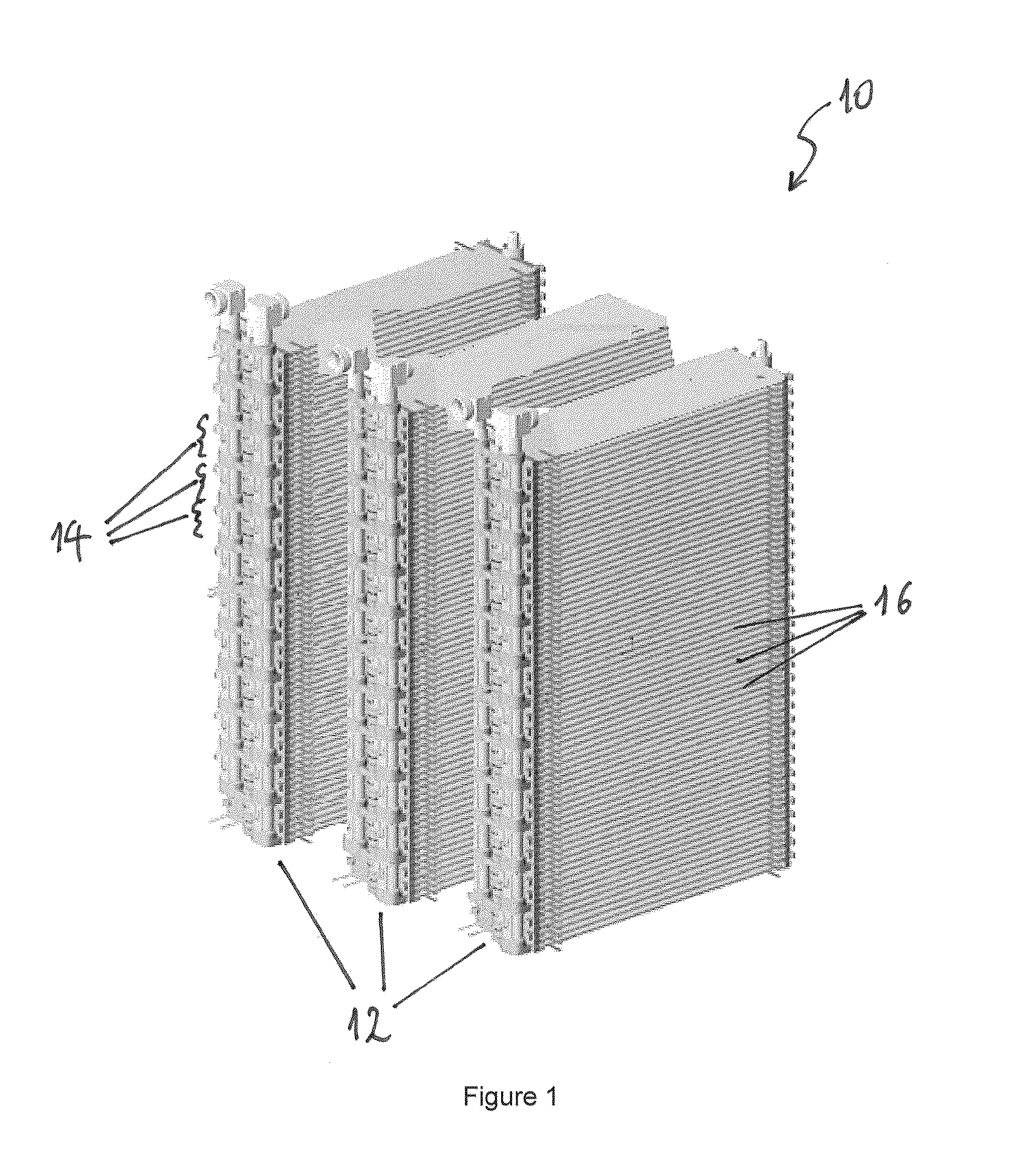 Components and methods for manufacture and assembly of a fuel cell stack