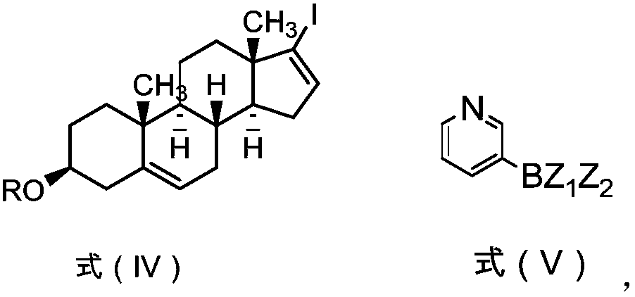 Abiraterone acetate preparation method