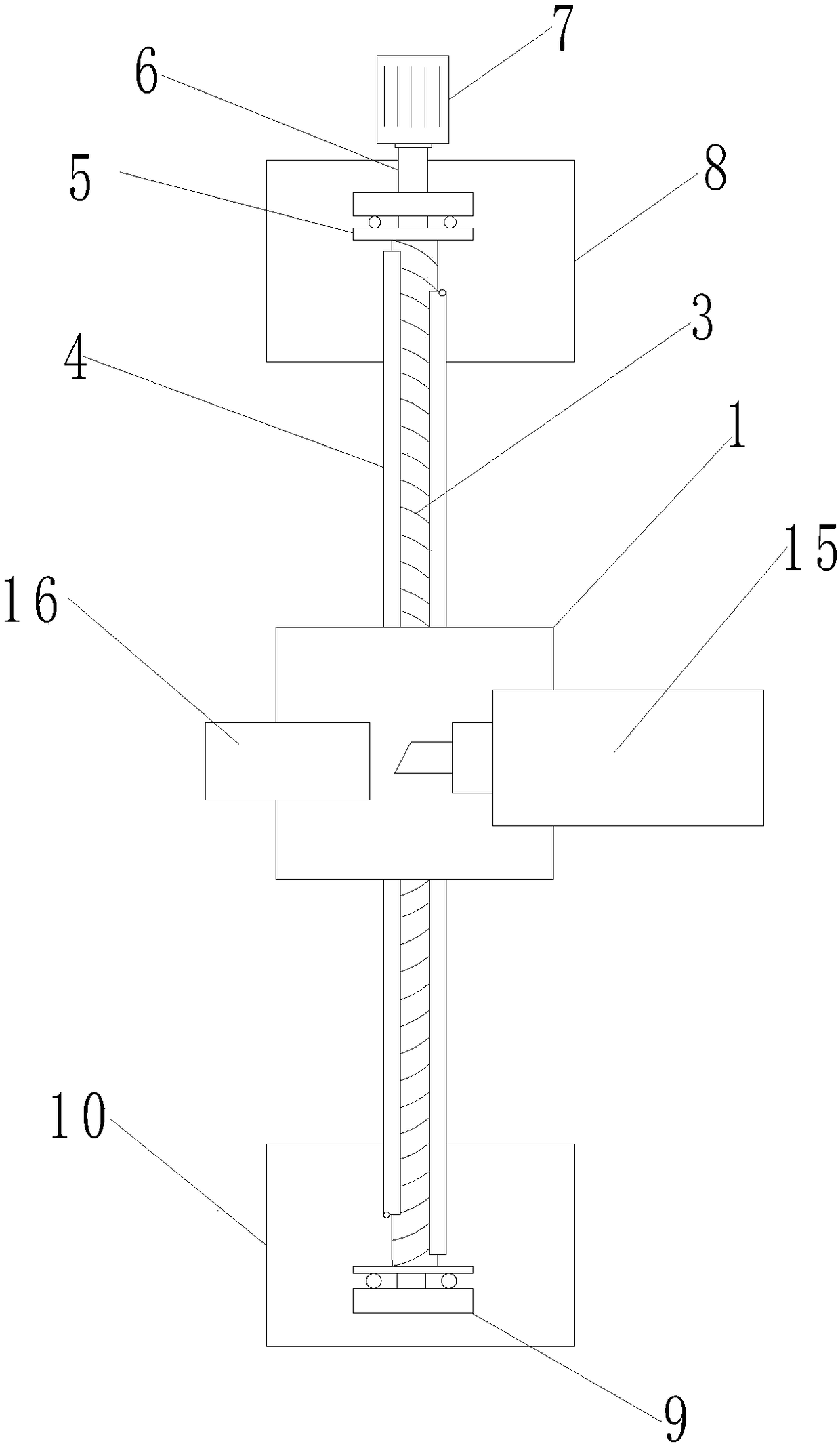 Iron part and cutting chip separating device