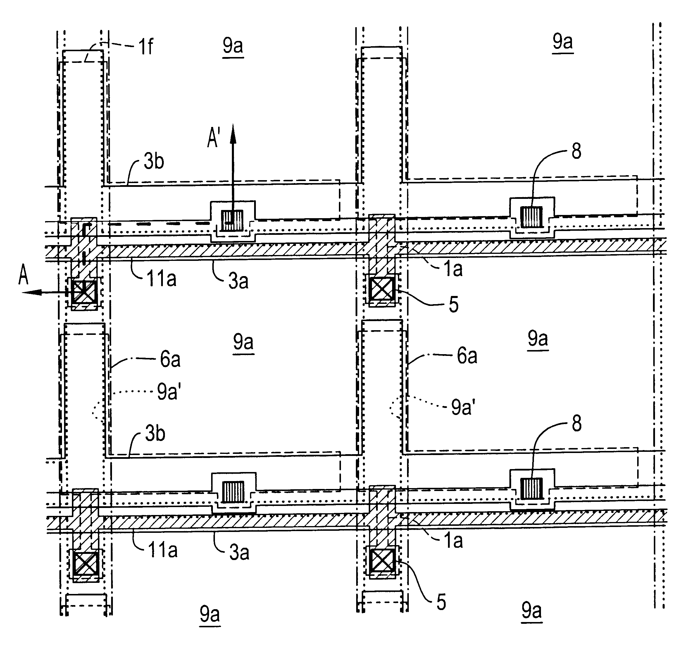 Electrooptical apparatus, method of producing the same and electronic apparatus
