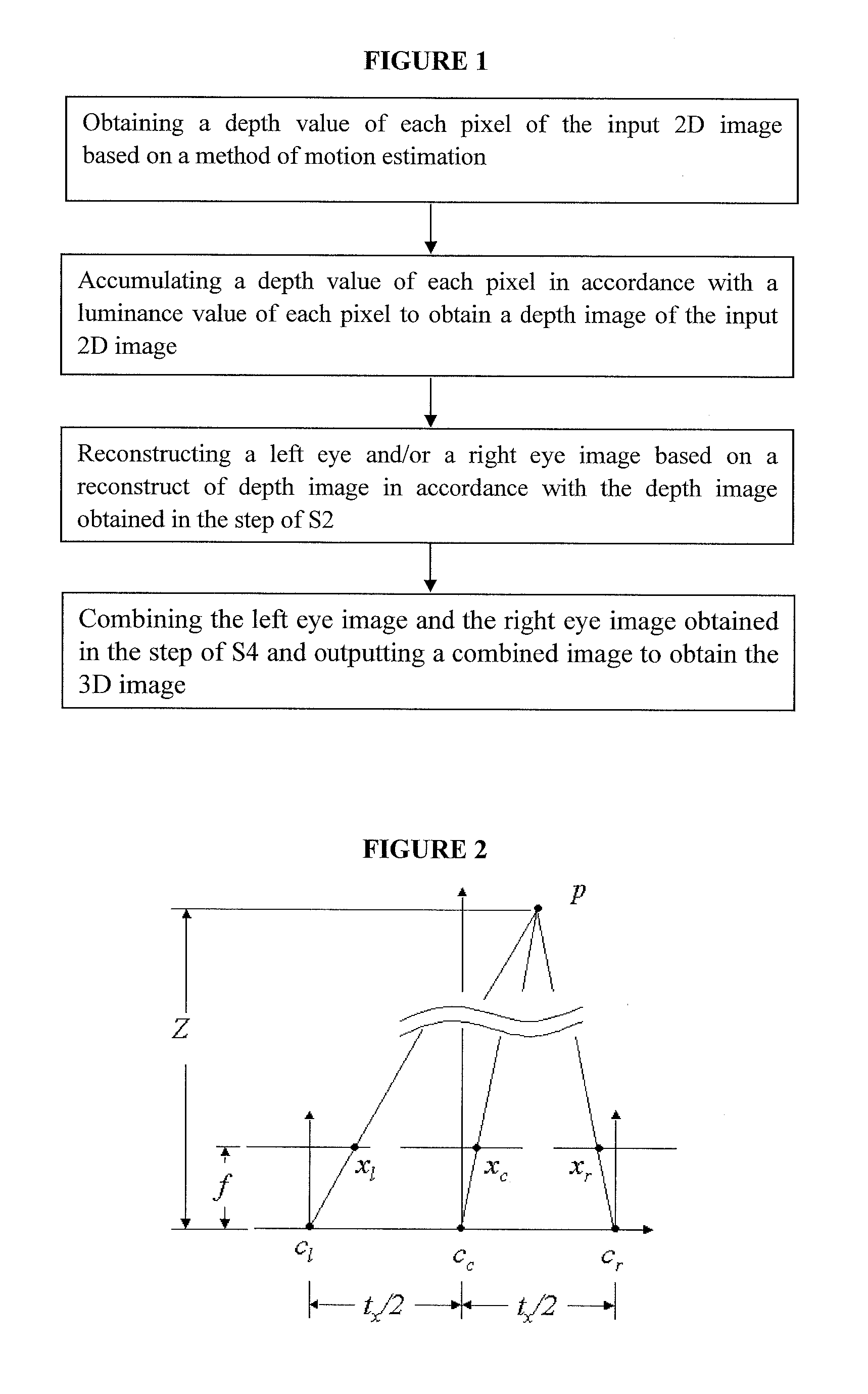 Method of converting 2d into 3D based on image motion information