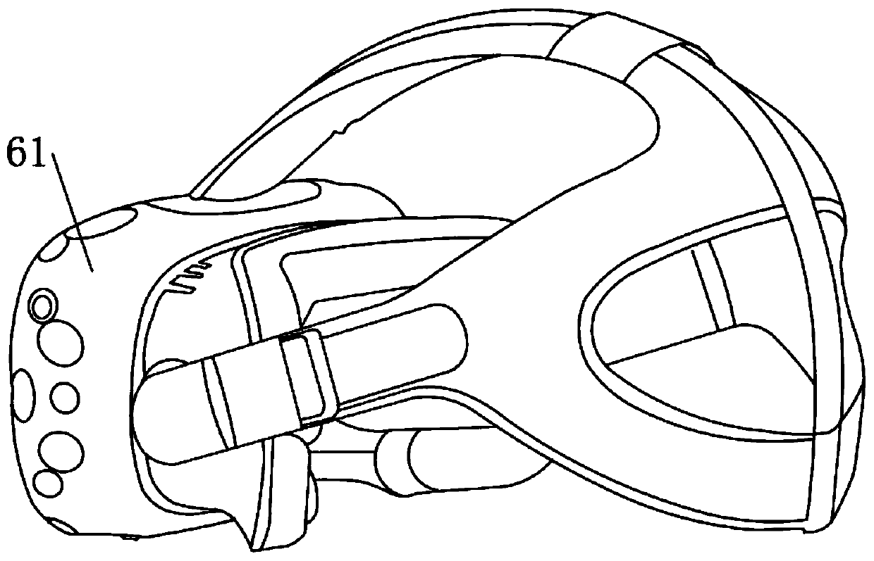 Drug forbidding equipment based on VR technology and method thereof