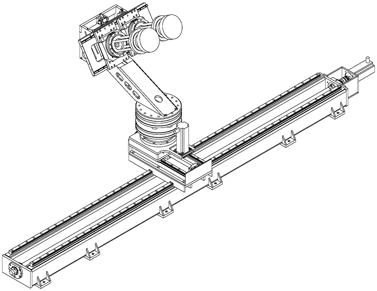 A Feed Source Positioning and Defocusing Device for Compact Field Measurement