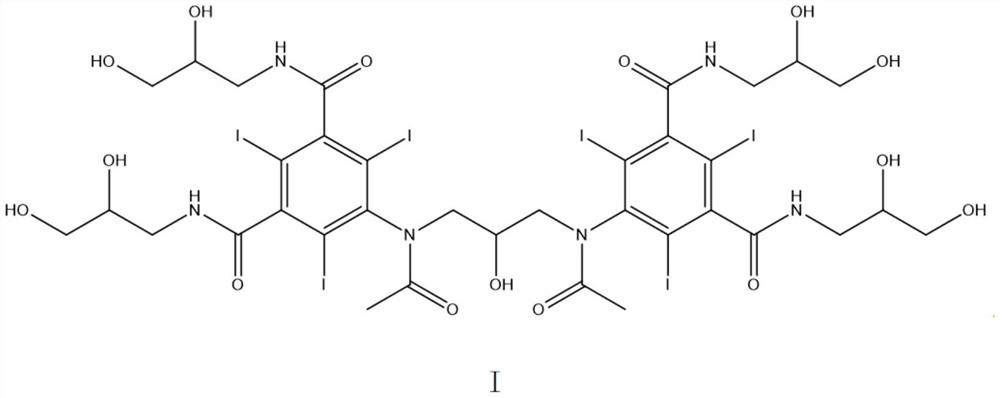 Industrial preparation method of iodixanol