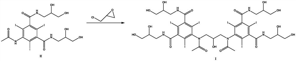 Industrial preparation method of iodixanol