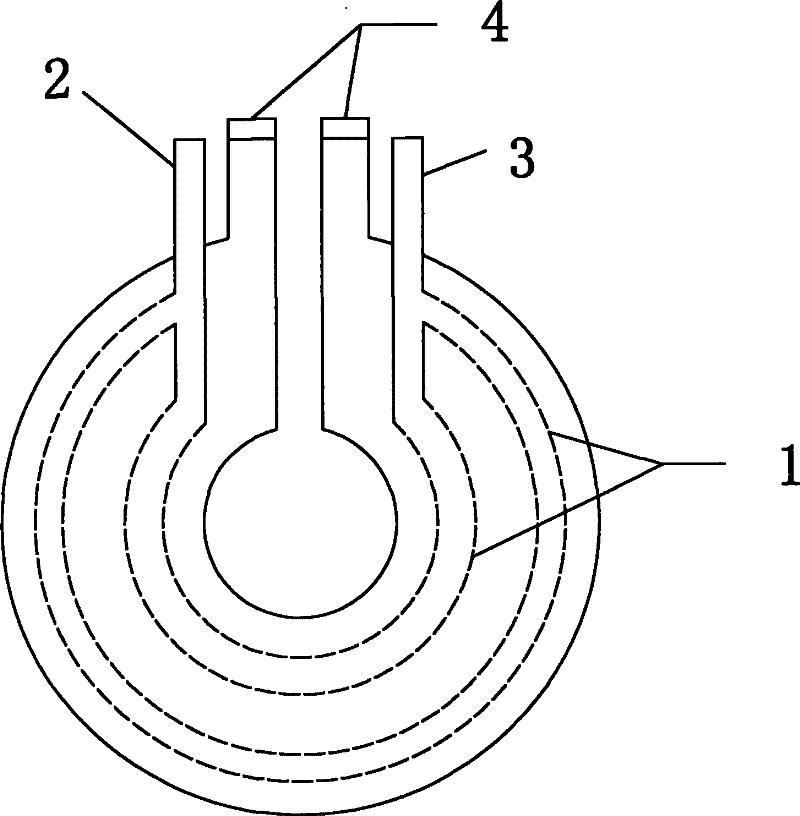 Method for producing gas phase heavy phosphorus-doped float zone silicon single crystal