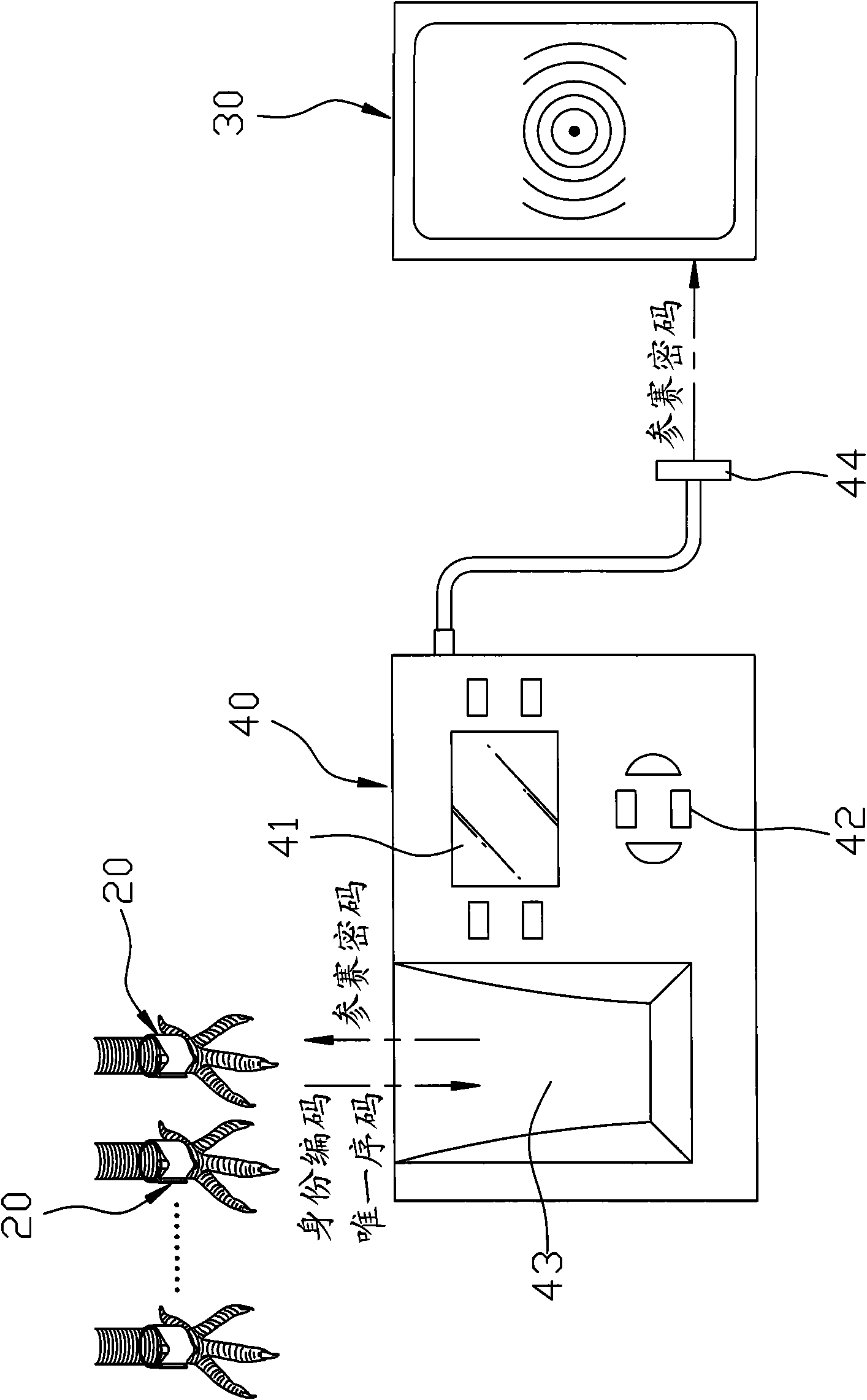 System and method for multiple-authentication of race pigeon identities