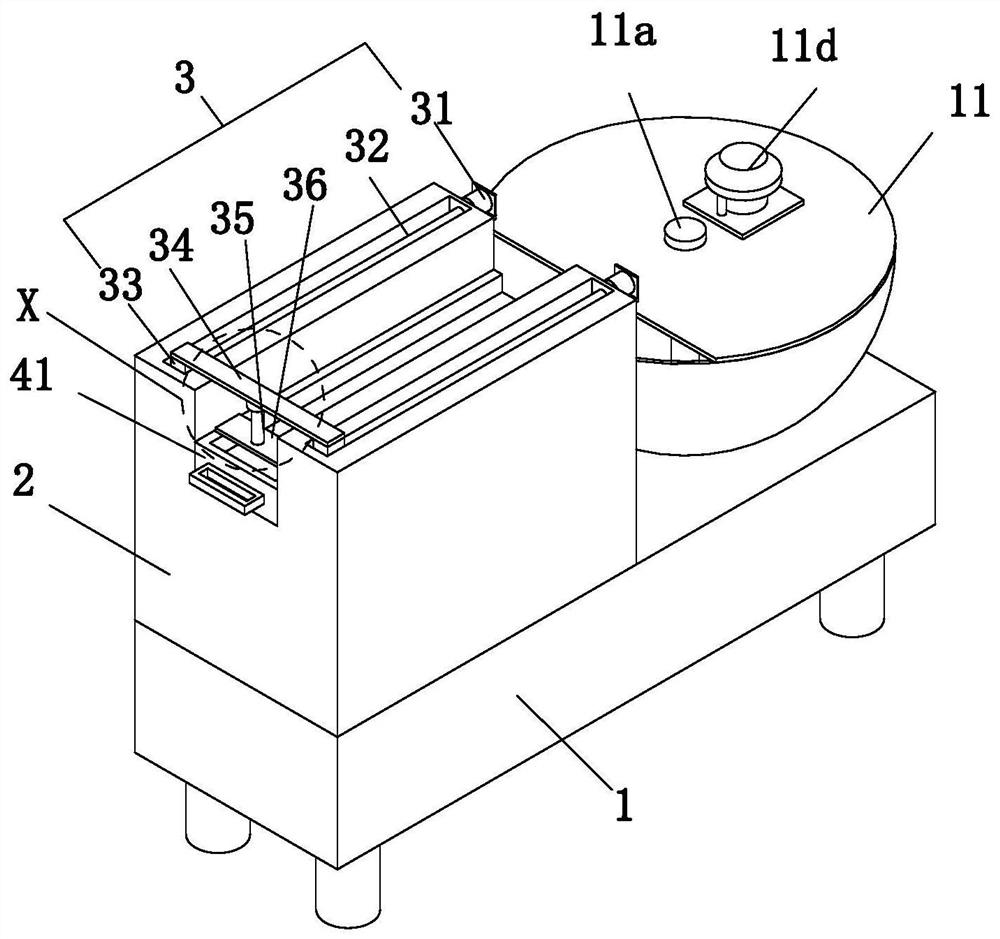 Processing system for machining of falling sand of sand casting and reutilization of moulding sand