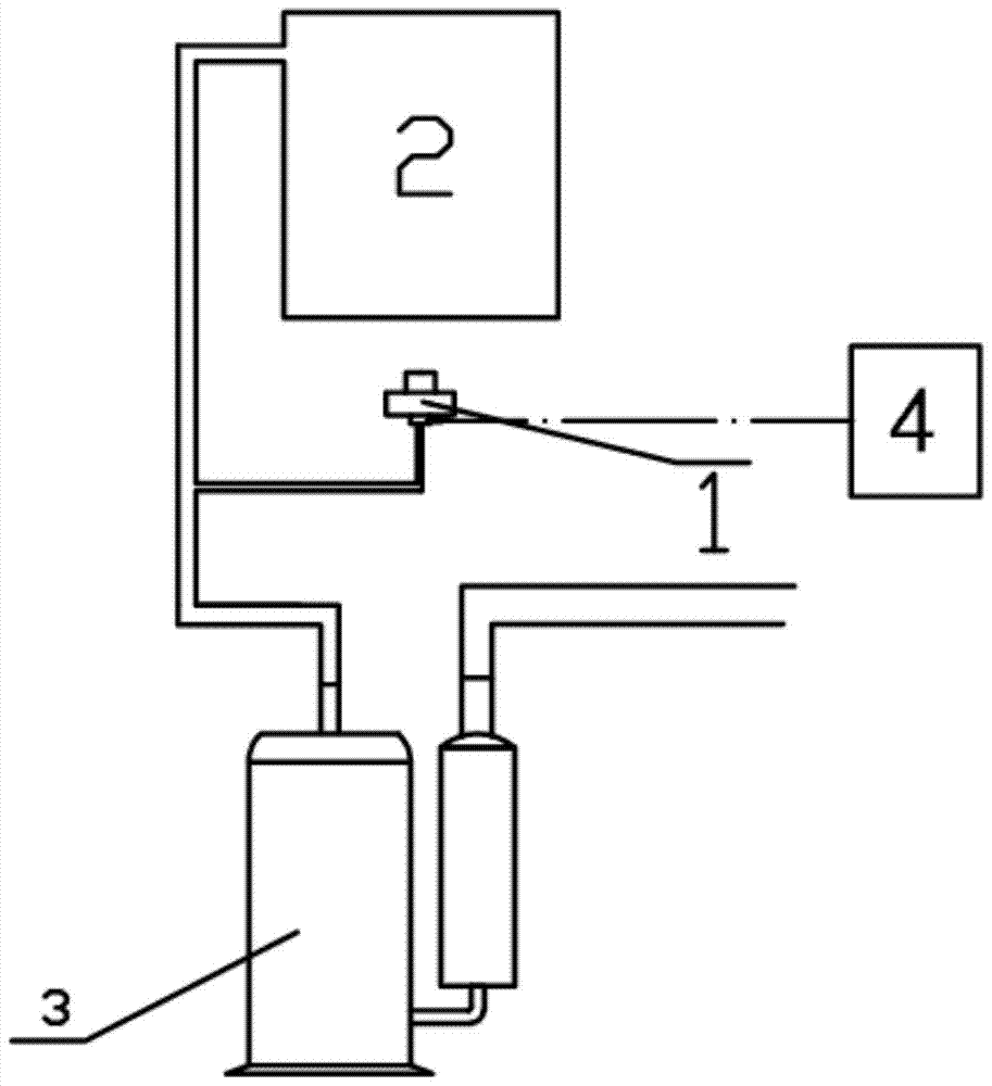 A vibration control system and method for an air-conditioning pipeline