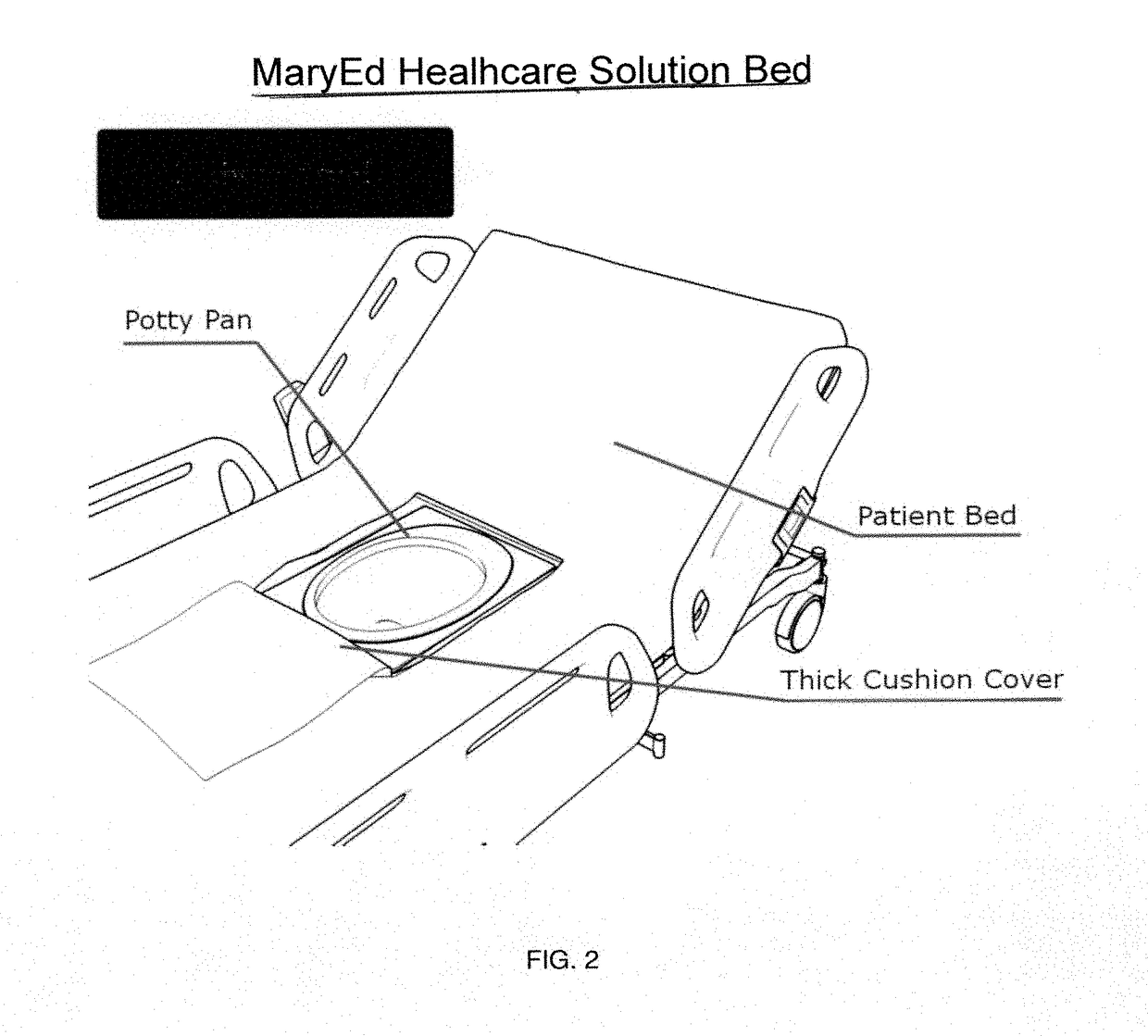 Maryed healthcare solution bed