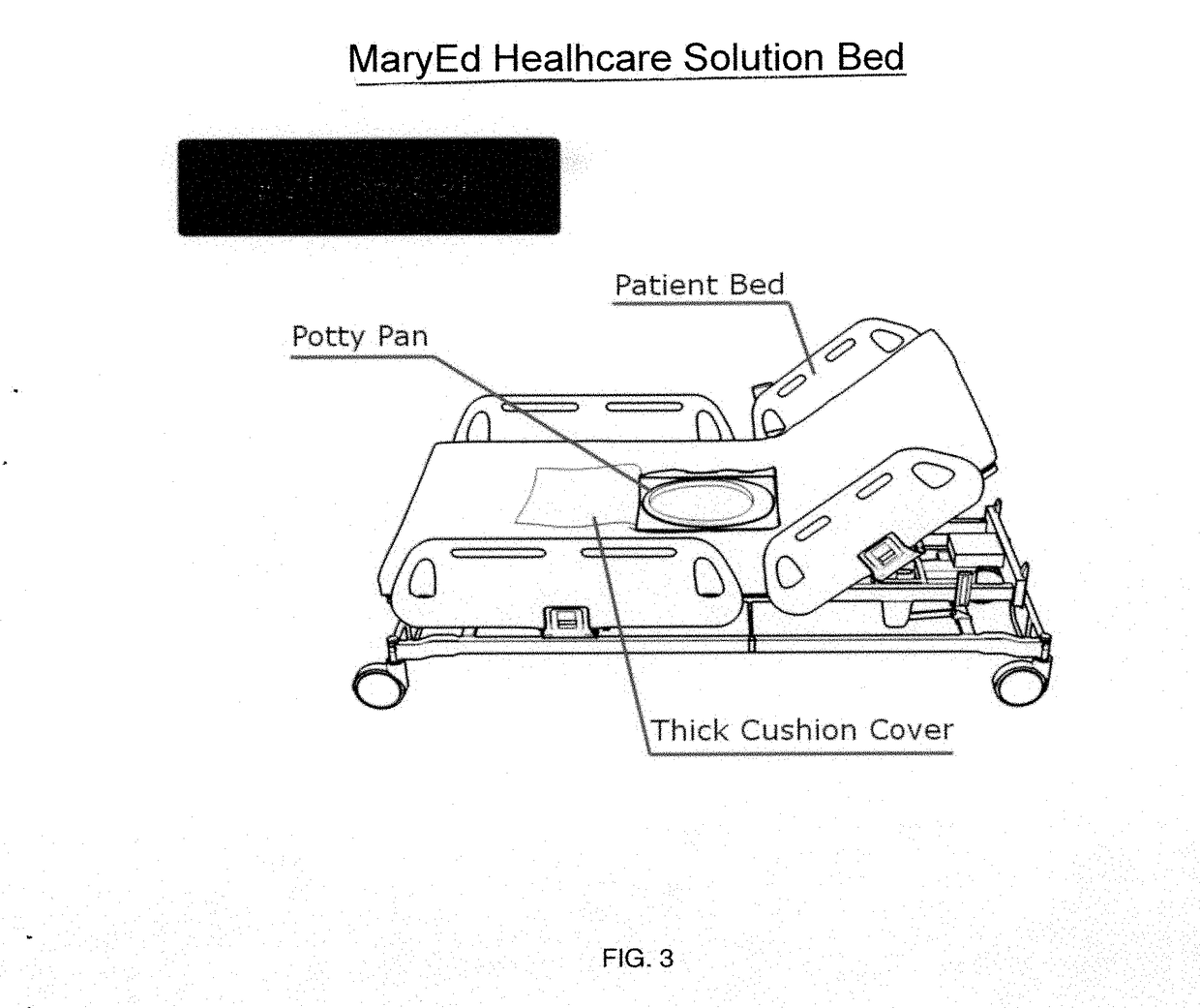 Maryed healthcare solution bed