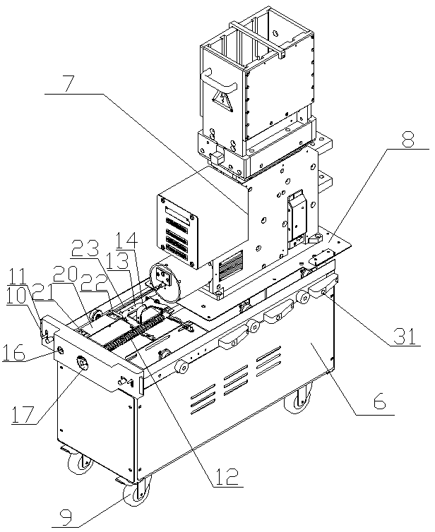 Direct-current circuit breaker cabinet with high safety