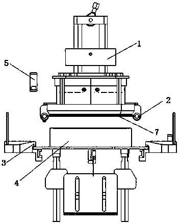 Full-automatic sealing machine with error contact protection device