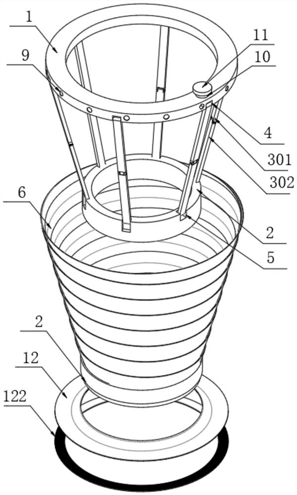 Novel nutrition bowl for forest seedling culture