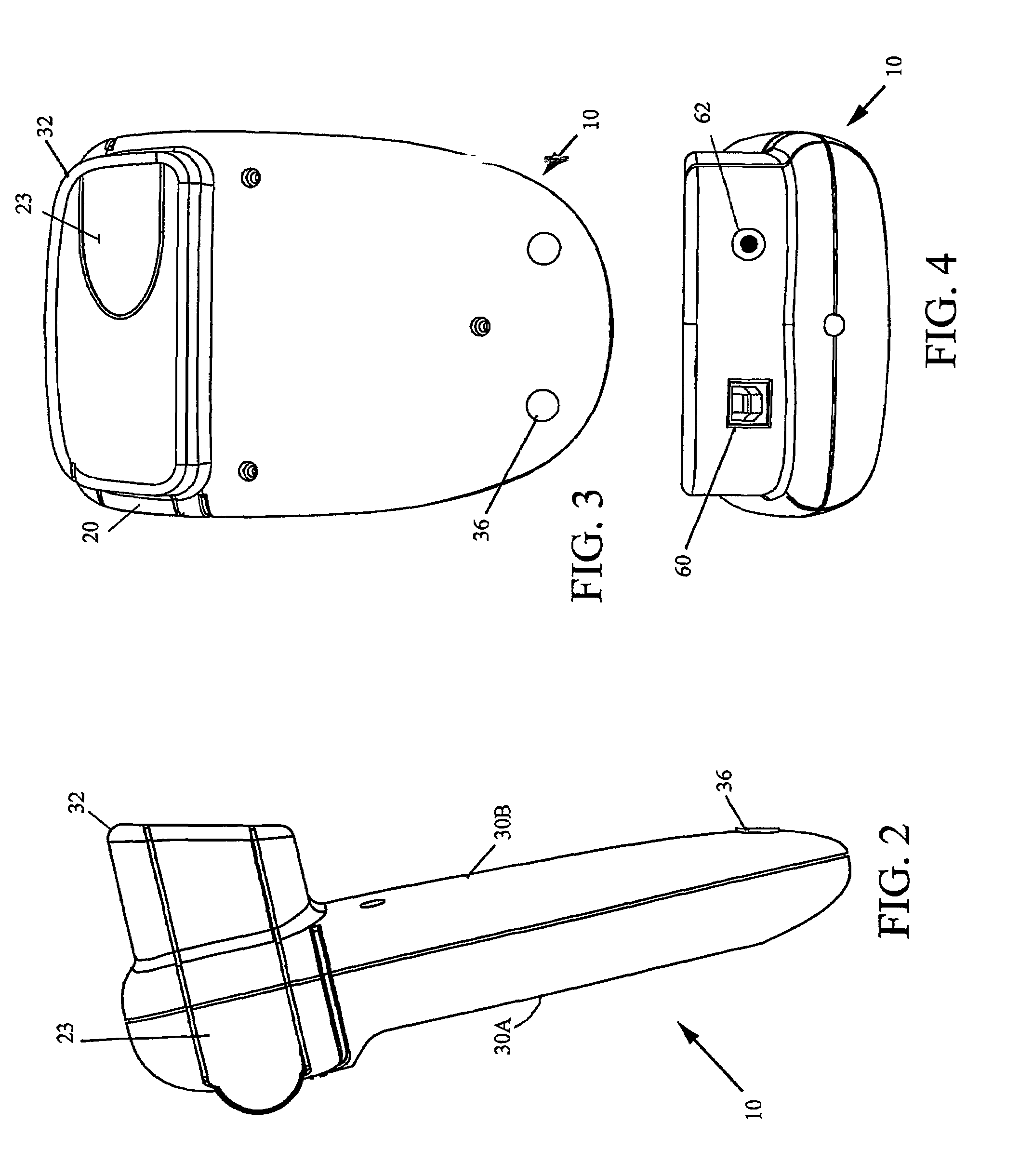 Method and apparatus for ultrasonic determination of hematocrit and hemoglobin concentrations