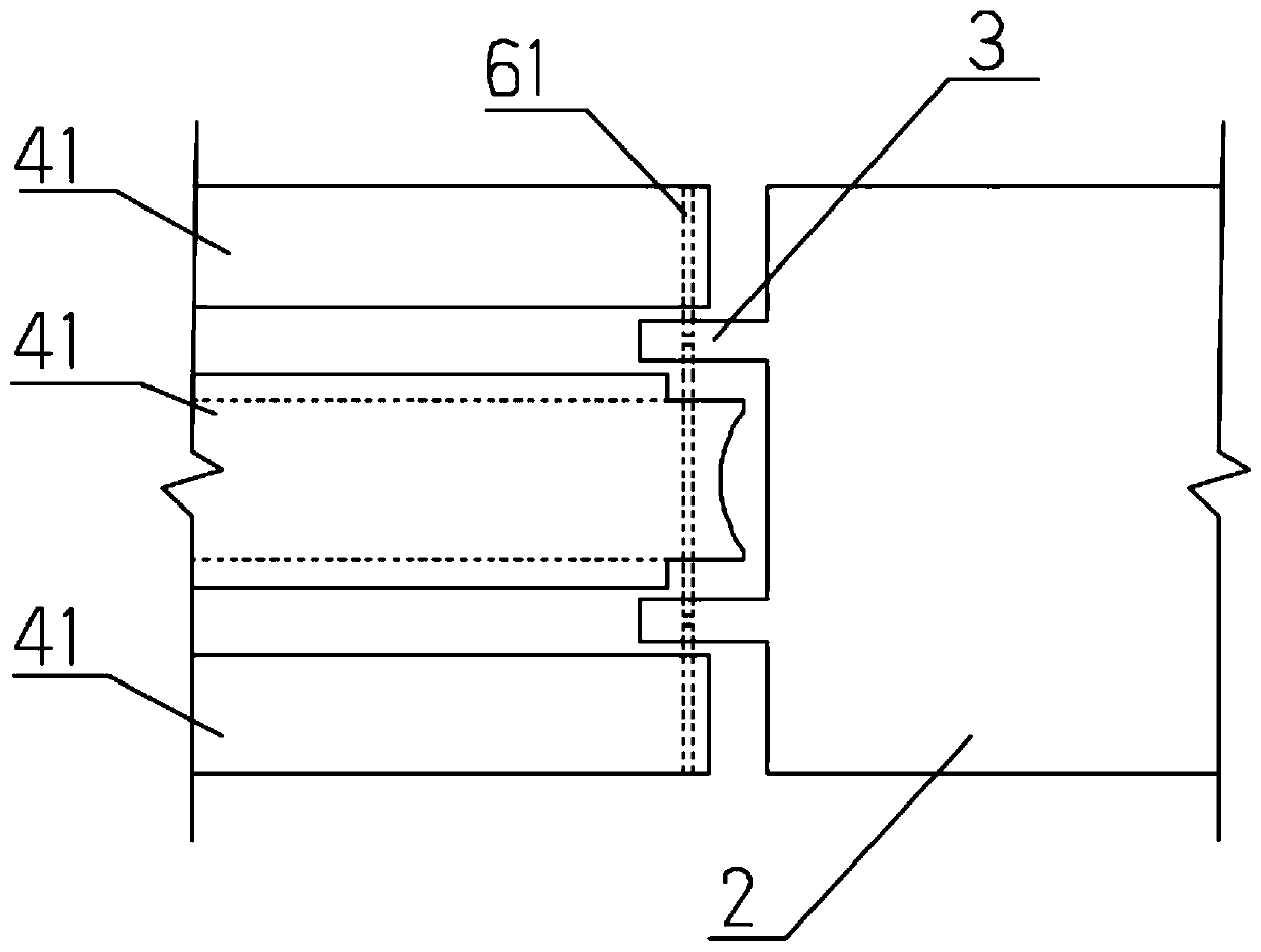 Folding gasket type unilateral bolt fastener