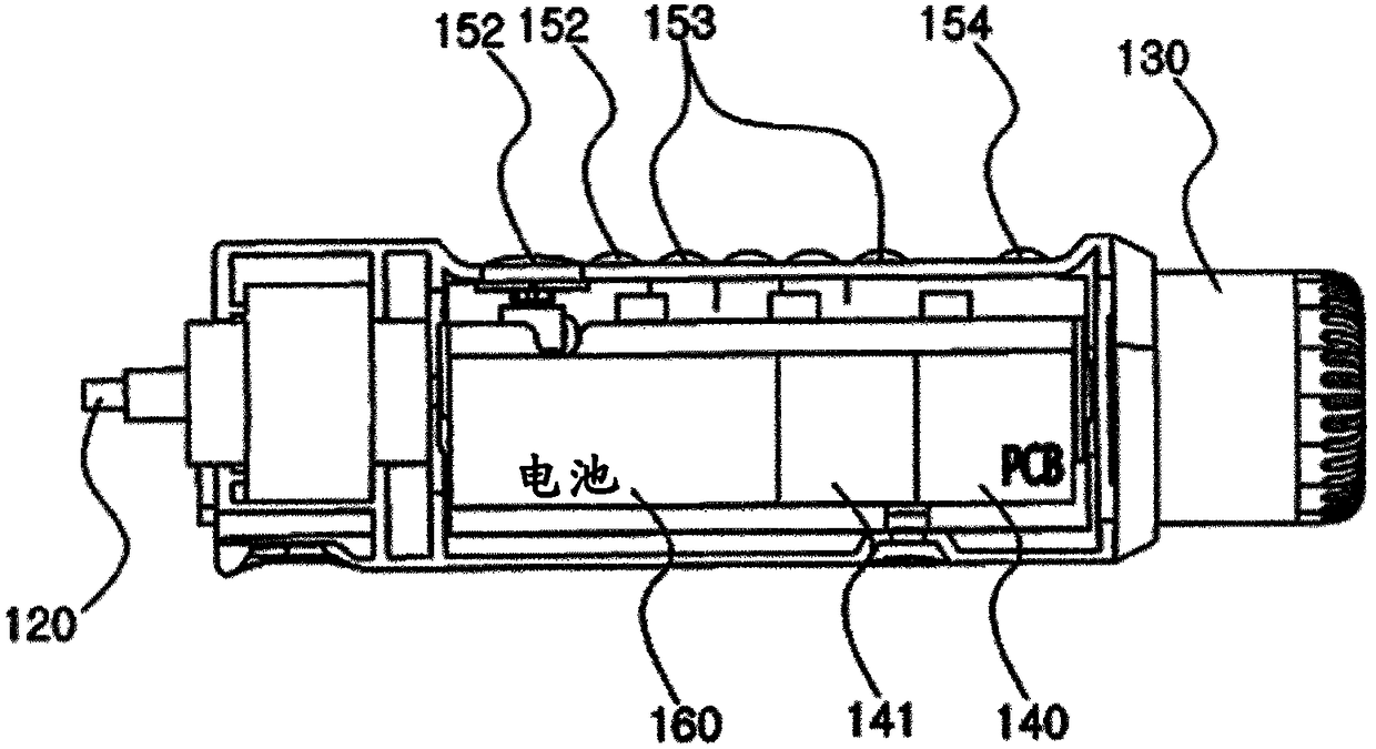 Automatic multifunctional liquid injector having separation type operation device