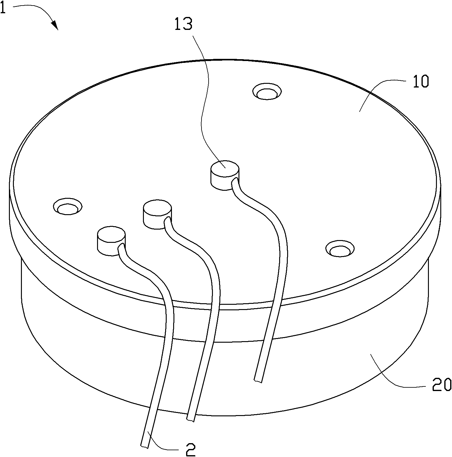 Rotary connecting device