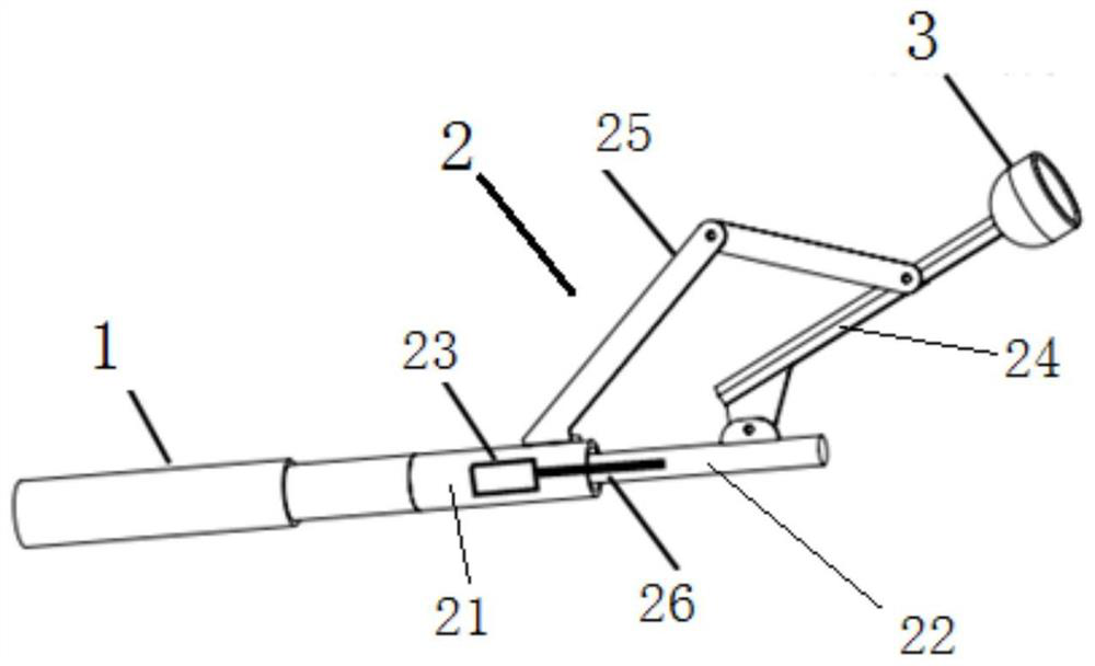 An airbag type fruit picking device