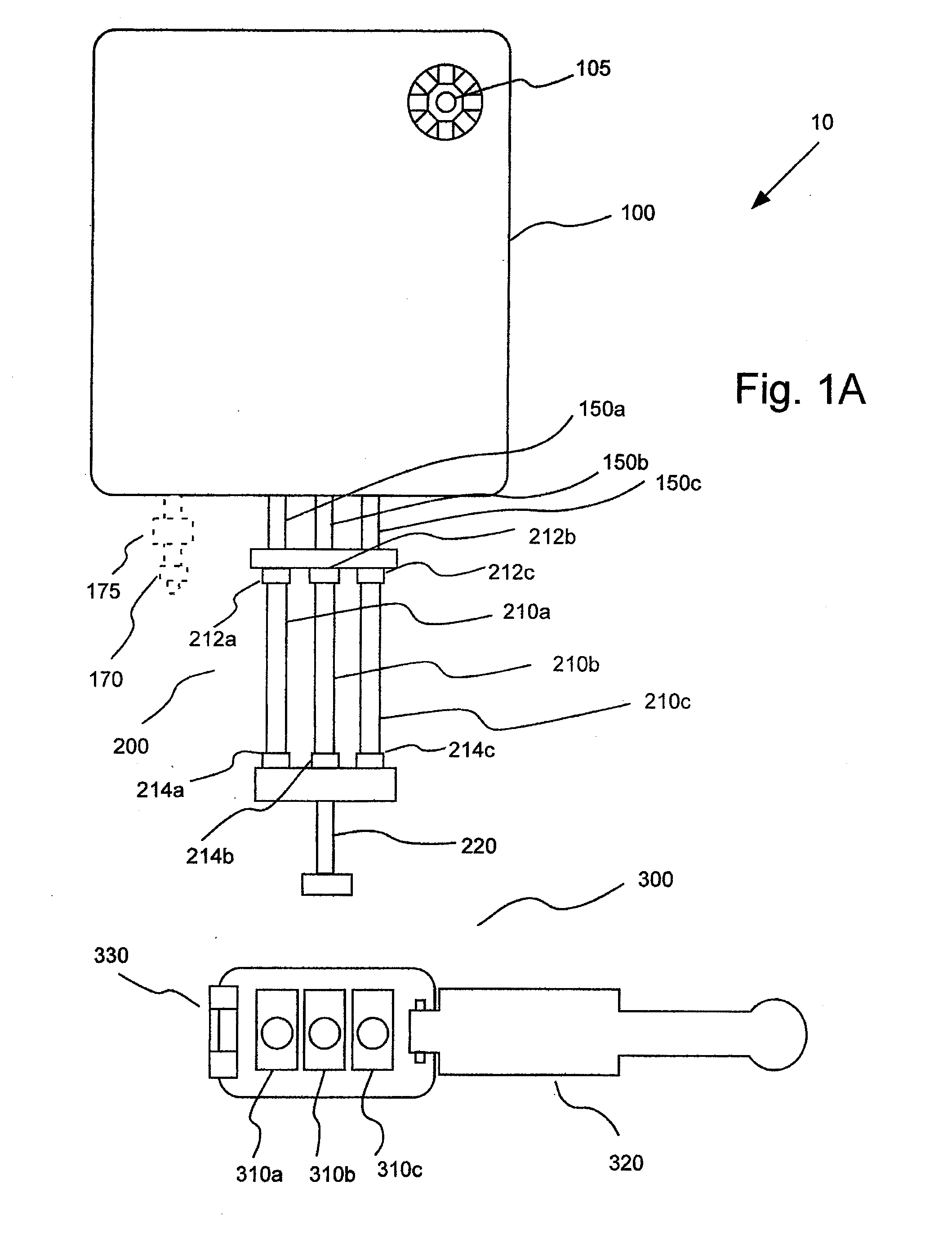 Fluid delivery system having a plurality of resilient pressurizing chambers