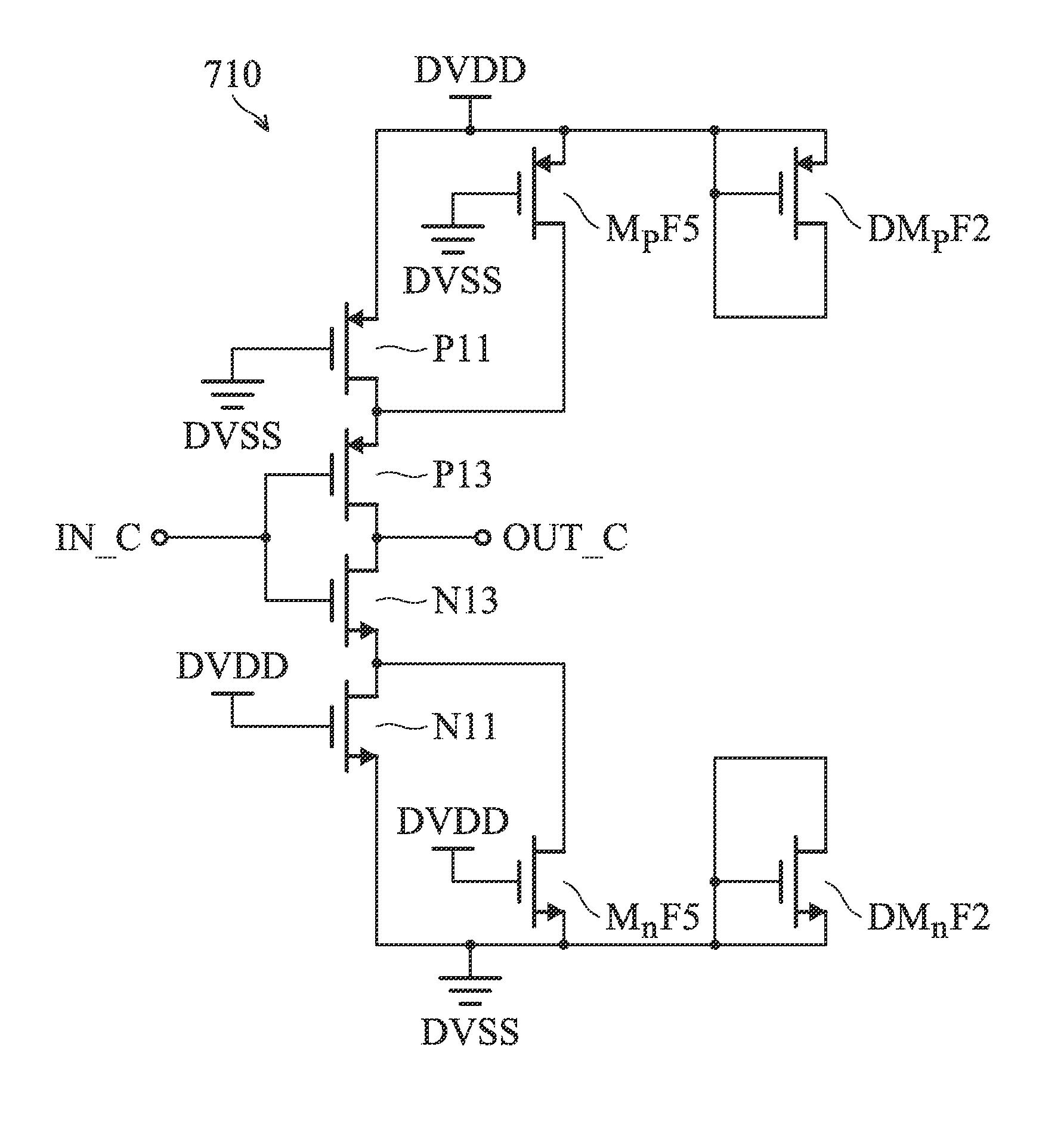 Delay line circuits and semiconductor integrated circuits