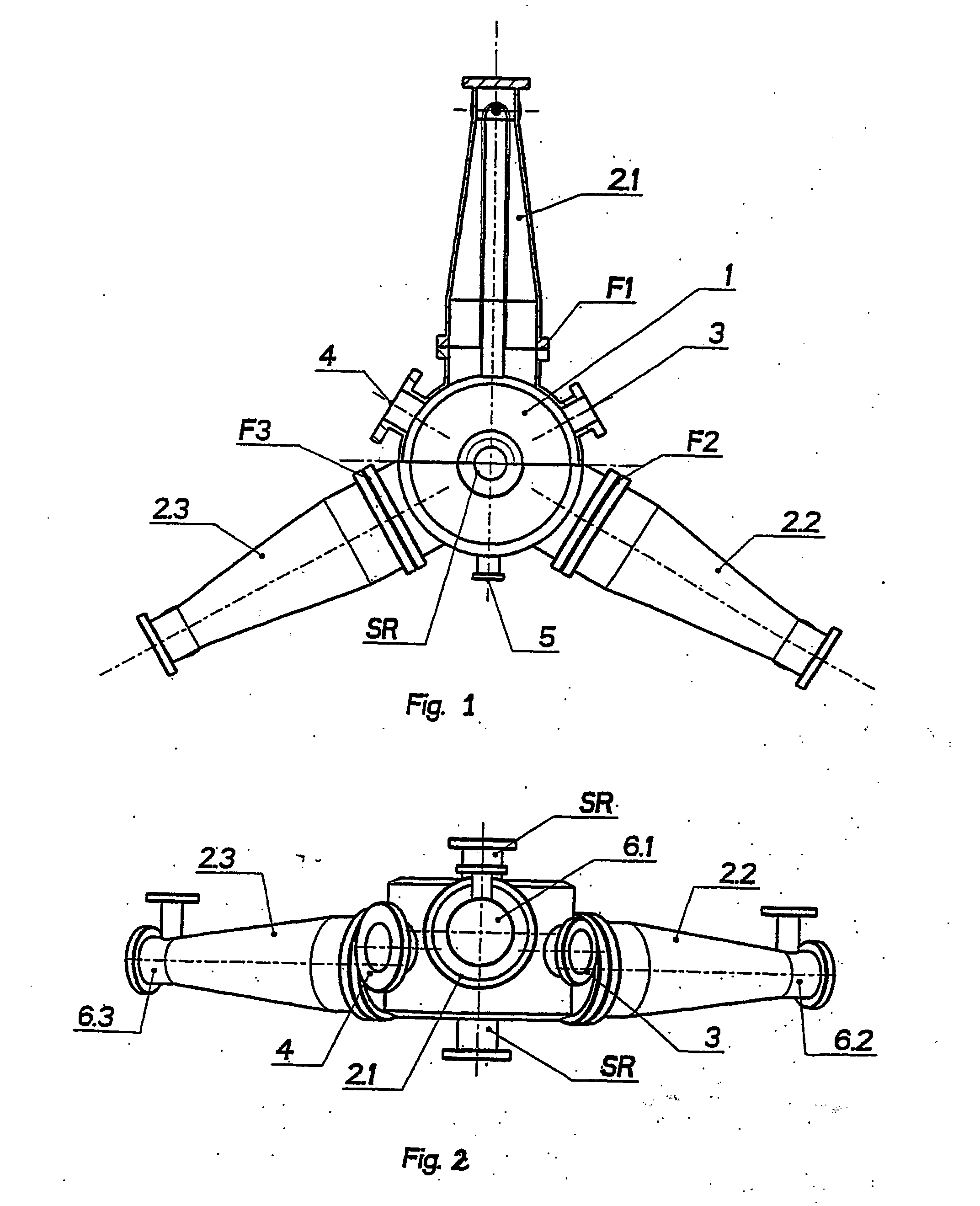 Hom damped high-frequency resonator