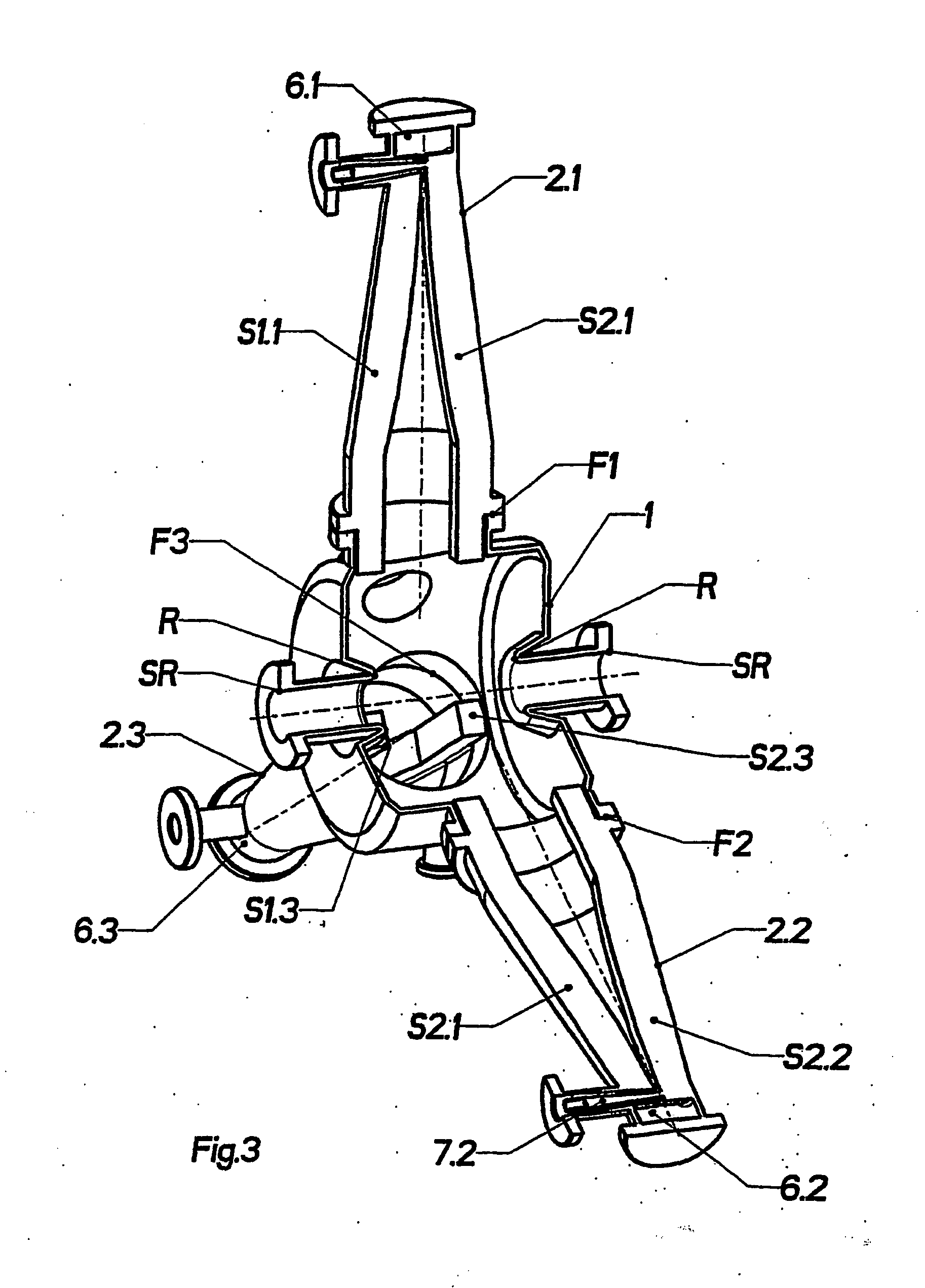 Hom damped high-frequency resonator