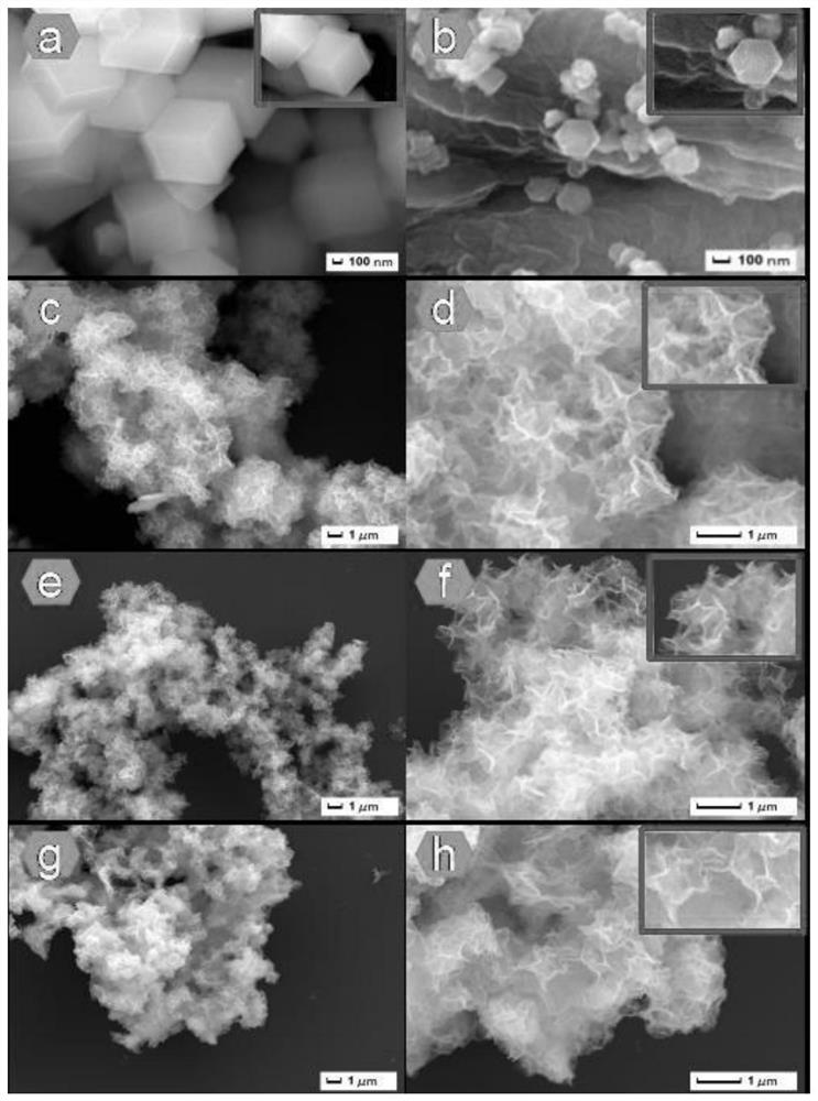 Preparation method and application of graphene oxide composite zinc-cobalt-nickel multi-metal hydroxide ternary composite material