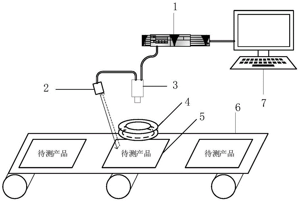 Camera module optical filter gluing detection apparatus and method