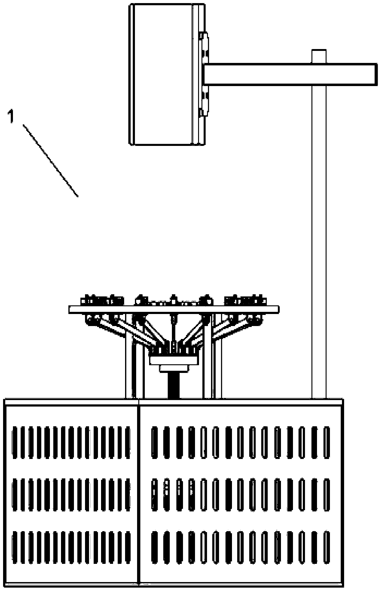 Multifunctional multi-shaft tension-compression testing machine