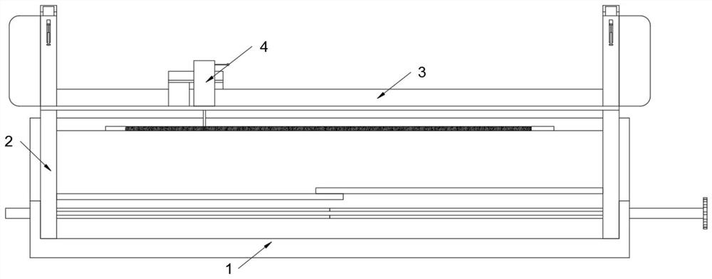 Traction device for aluminum alloy extrusion aftertreatment