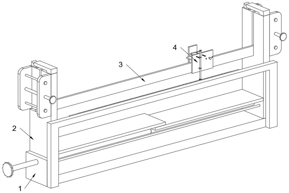 Traction device for aluminum alloy extrusion aftertreatment