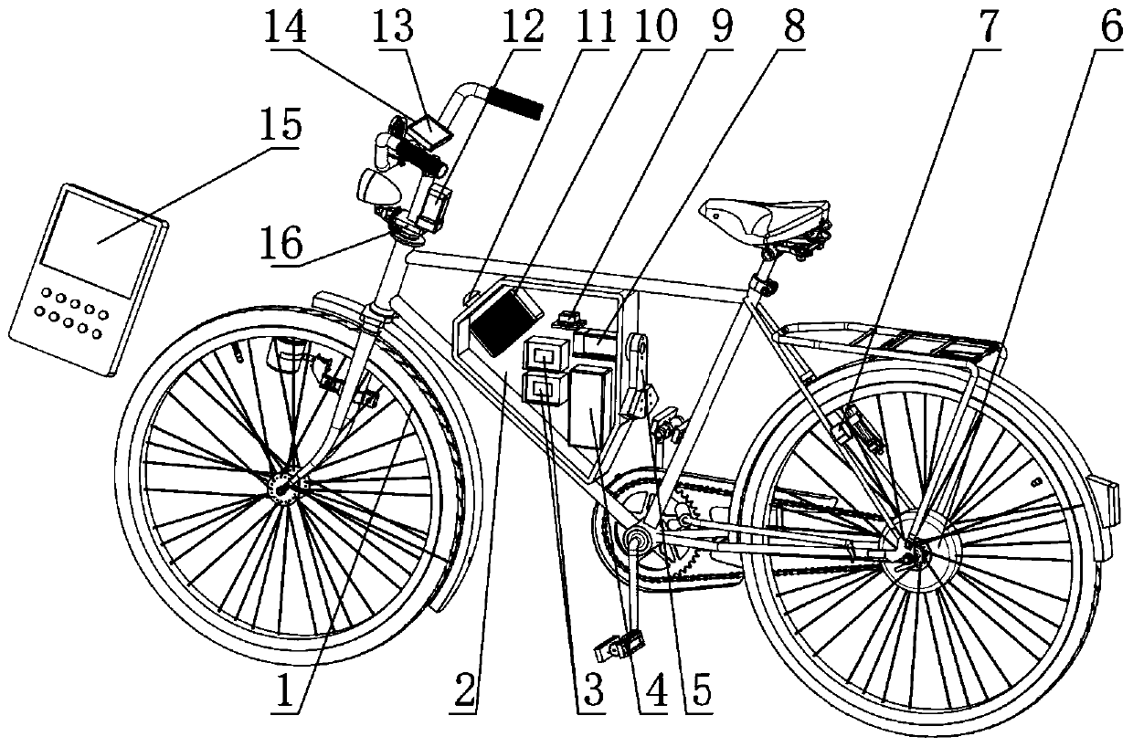 Self-balancing bicycle and control method thereof