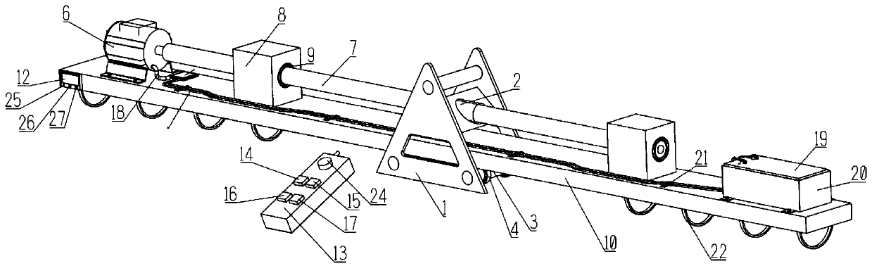 Automatic adjusting hoisting device for commercial vehicle