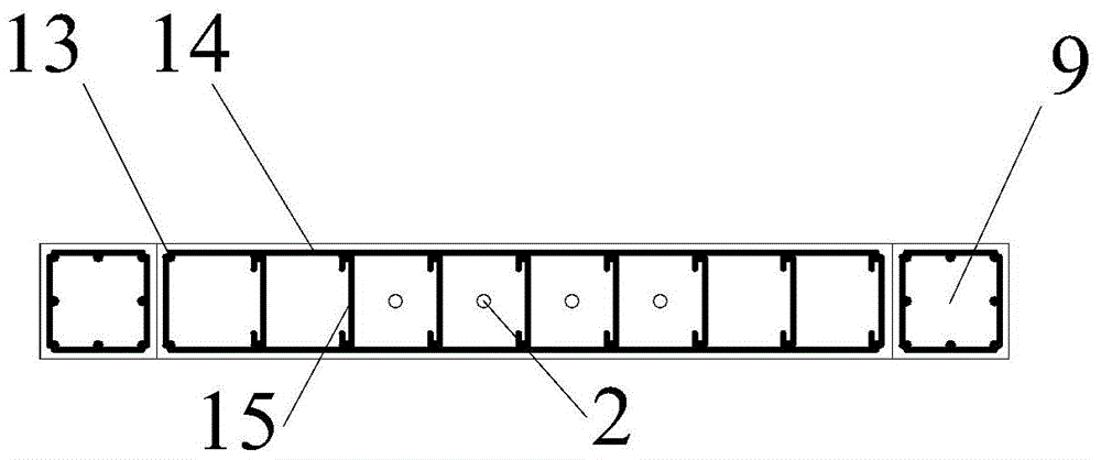 An earthquake-resistant rocking infill wall frame structure