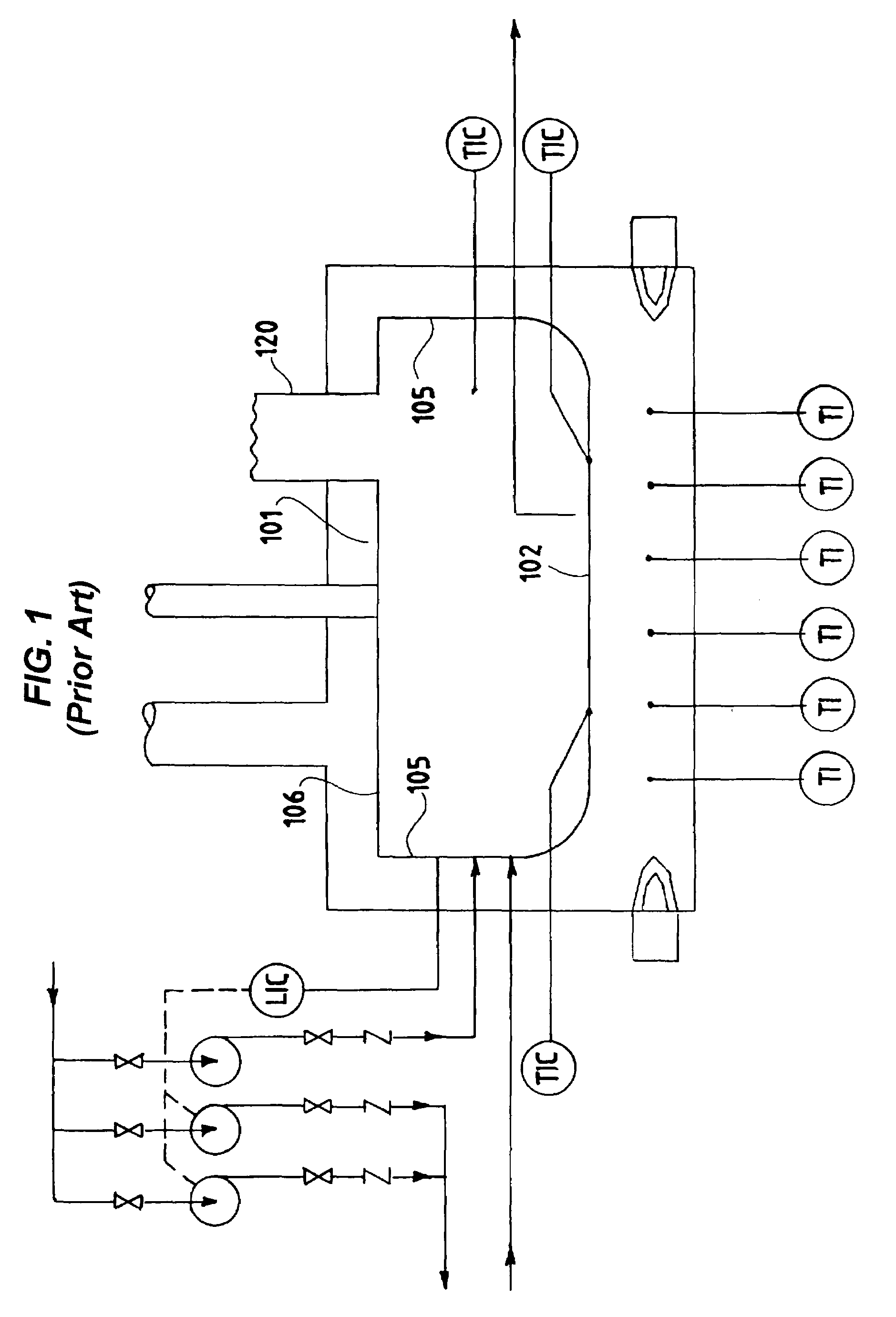 Apparatus and process for treatment of waste oils