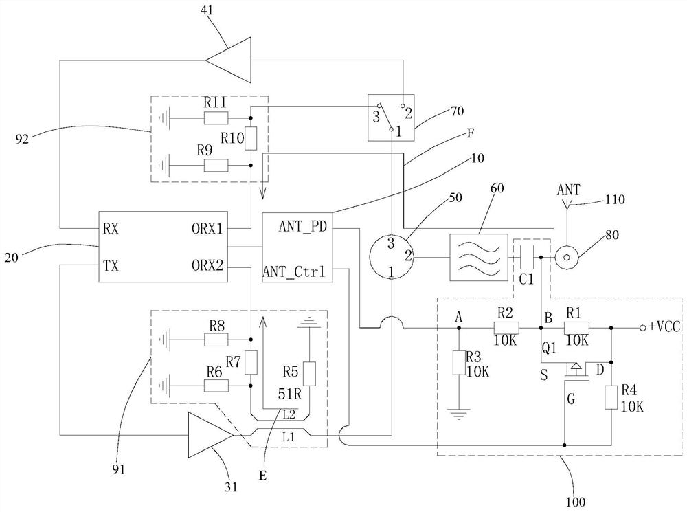 A 5g small base station antenna management device