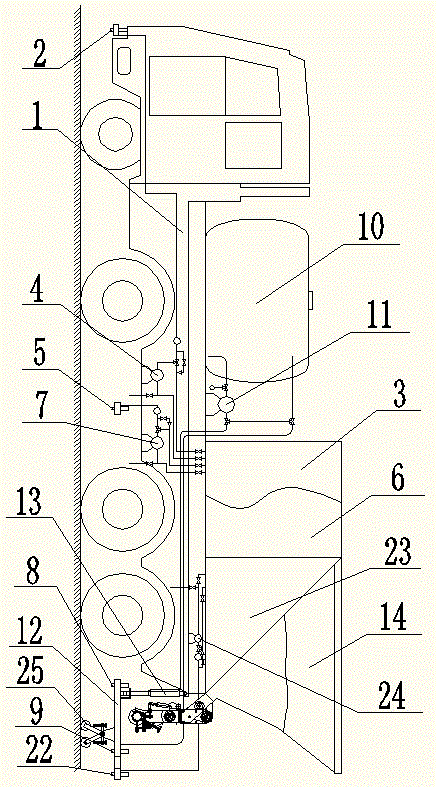 Seal coat spreading facility and spreading method