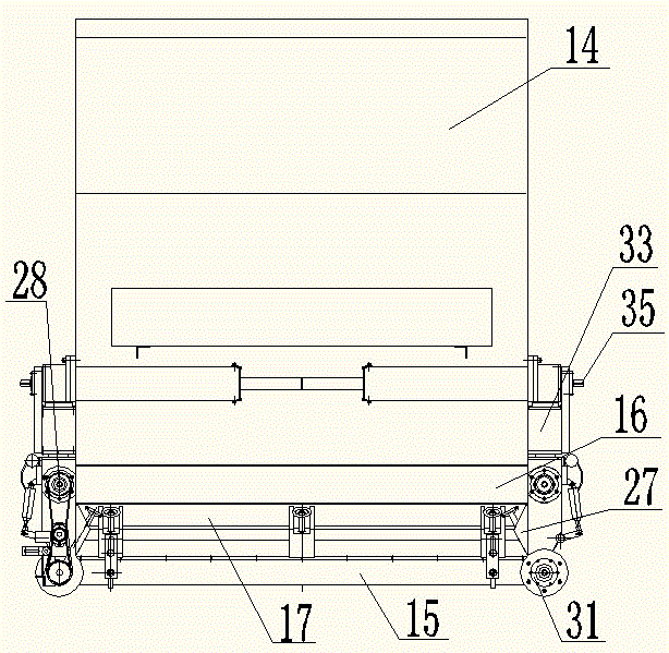 Seal coat spreading facility and spreading method