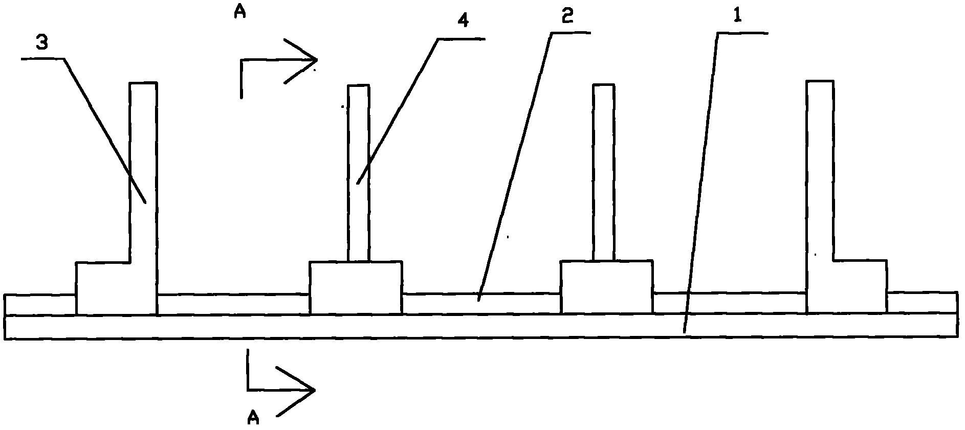 Fixture for manually loading core for pipe belt type aluminum composite radiator