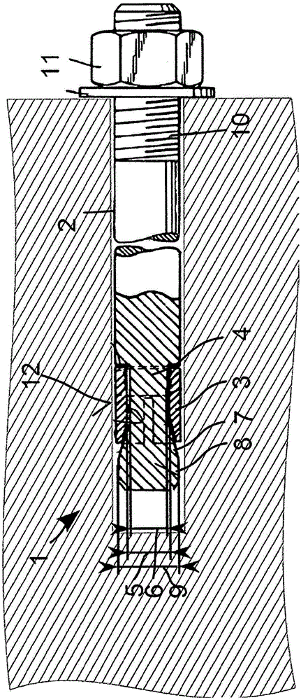 Optimized method for setting expansion anchors by means of a power tool