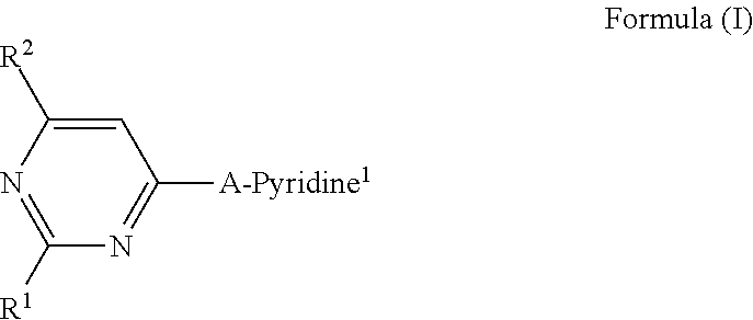 Novel pyrimidine-pyridine derivatives