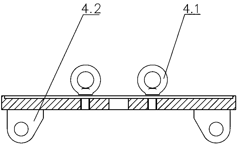 Machine lifting tool for automatically grabbing and releasing goods