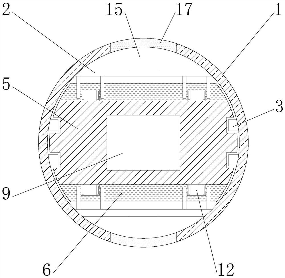 Humidifying device with multi-stage spraying design