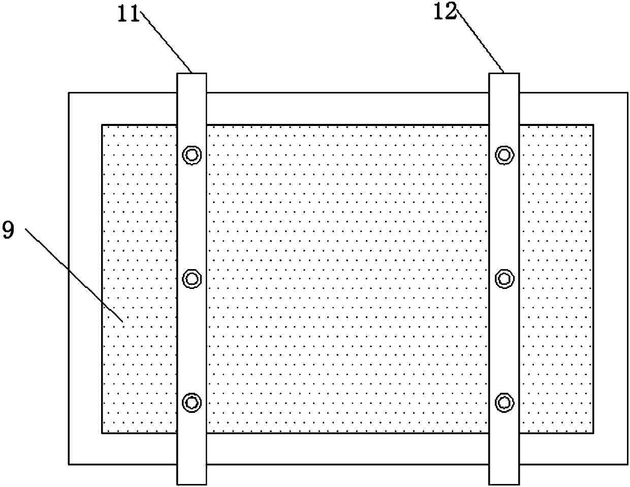 Combined outdoor high-pressure intelligent vacuum switch cabinet mounting rack