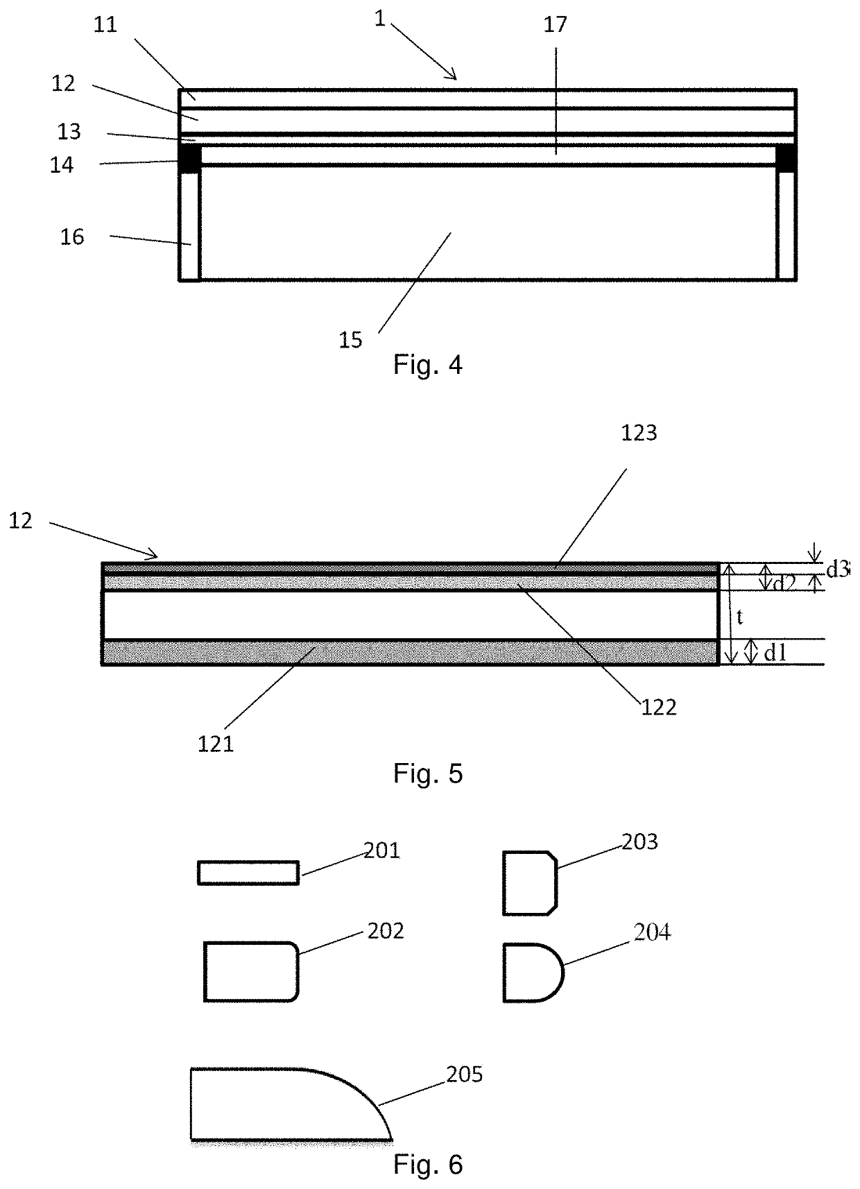 Electronic device glass structure