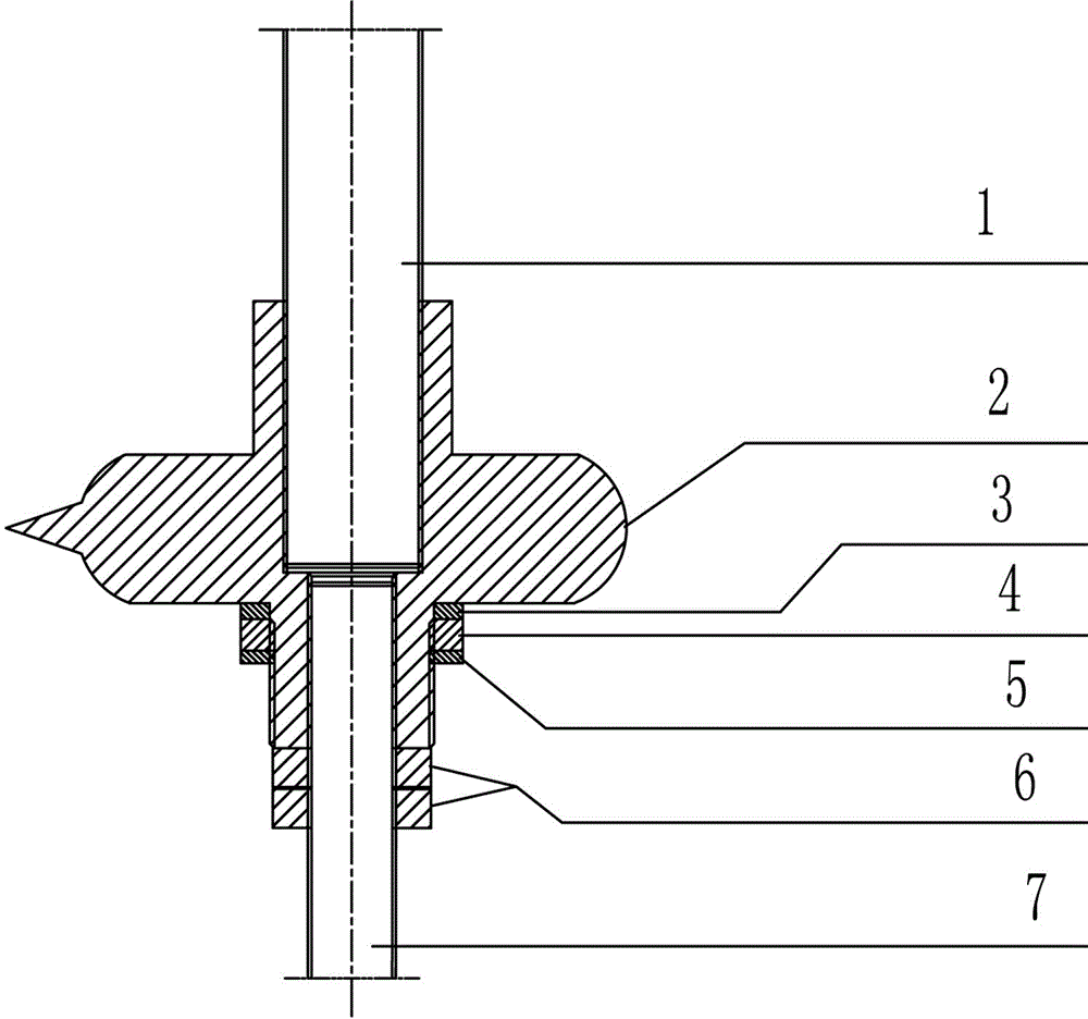 Feedback support for valve positioner of linear-stroke pneumatic film regulating valve