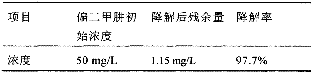 Ochrobactrum anthropi M11 for degrading unsymmetrical dimethylhydrazine and method for degrading unsymmetrical dimethylhydrazine by using ochrobactrum anthropi M11