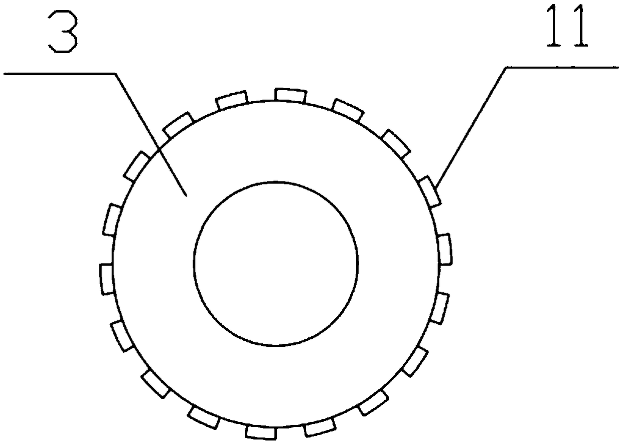 Working method of print cloth advertisement displaying mechanism